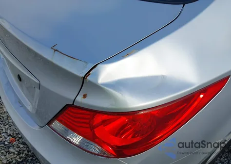 2012 Hyundai Accent Gls из США, поврежденный, VIN KMHCU4AE4CU244228